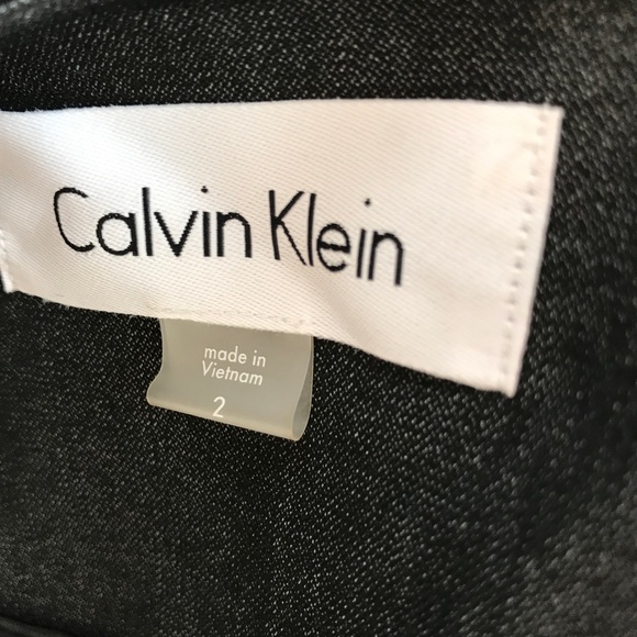 Calvin Klein Blazer Size 2 Zip Up New - Picture 4 of 4